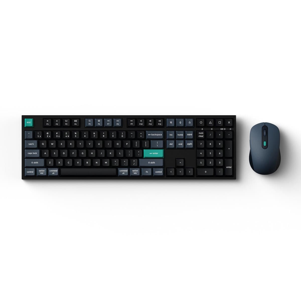 Keychron B36 Juhtmeta klaviatuur ja hiir komplekt