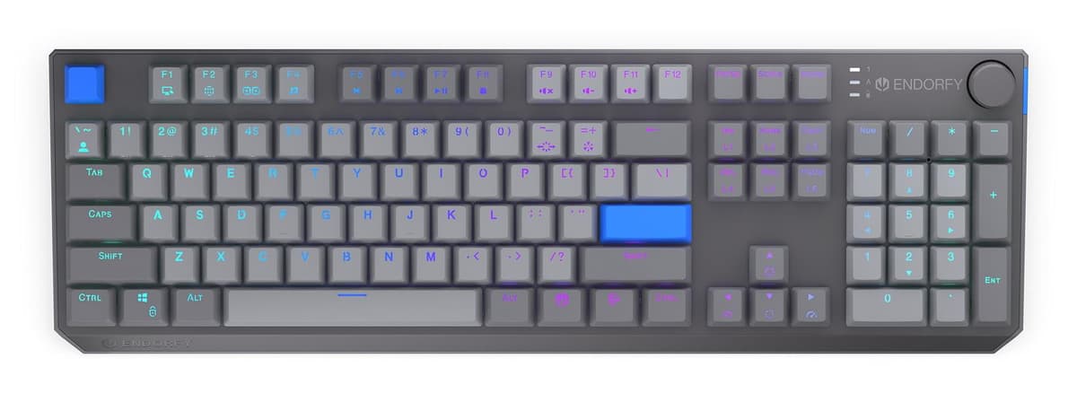 Беспроводная клавиатура ENDORFY Thock V2 (серая)