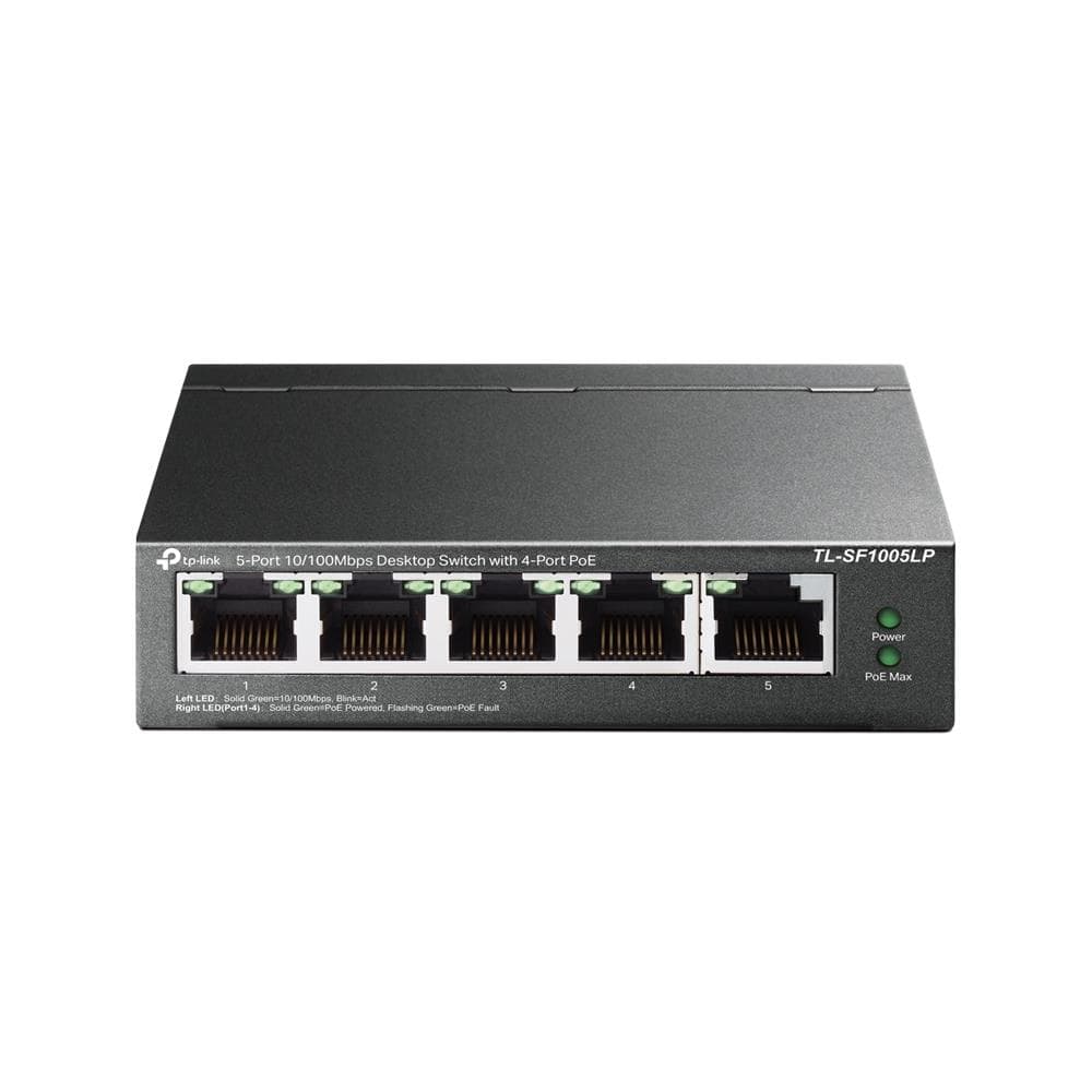 TP-LINK TL-SF1005LP 5-port Fast Ethernet switch with PoE