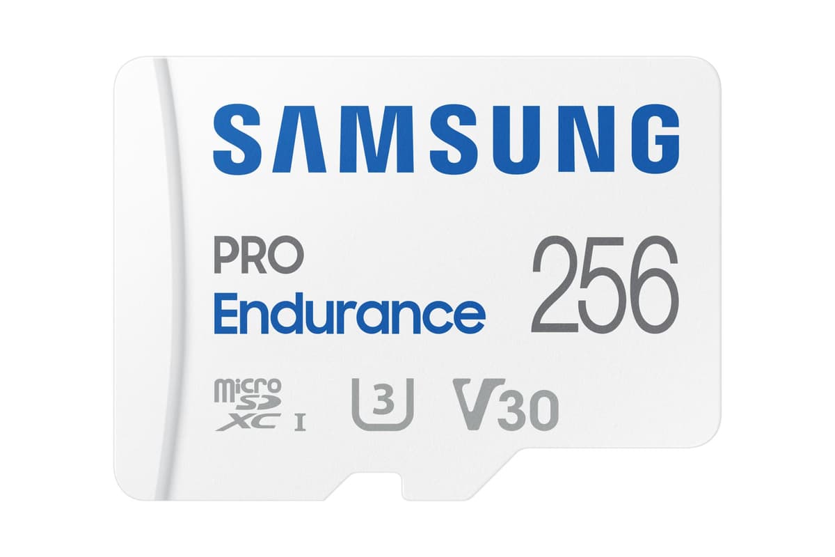 Samsung MicroSDXC Pro 256GB U3 V30 microSD kaart