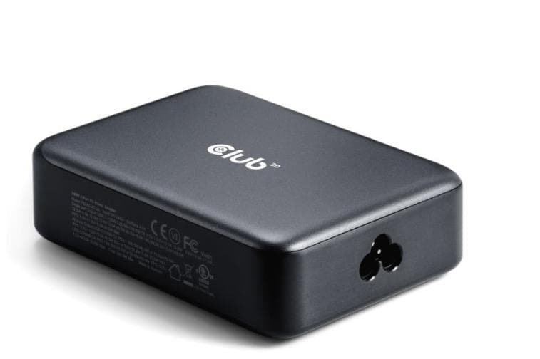 Club3D CAC-1918 240W GaN 4-pordiga USB-C reisilaadija