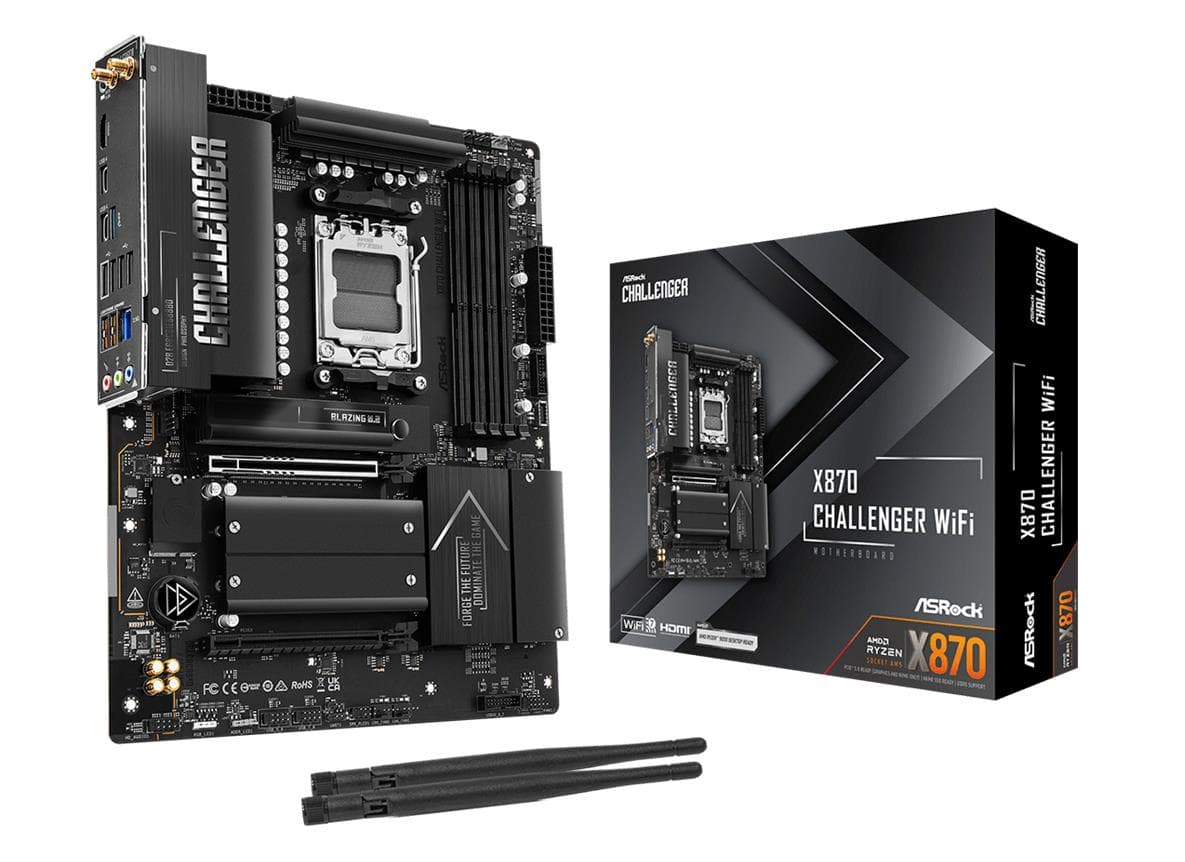ASROCK X870 Challenger WiFi AM5 ATX emaplaat DDR5