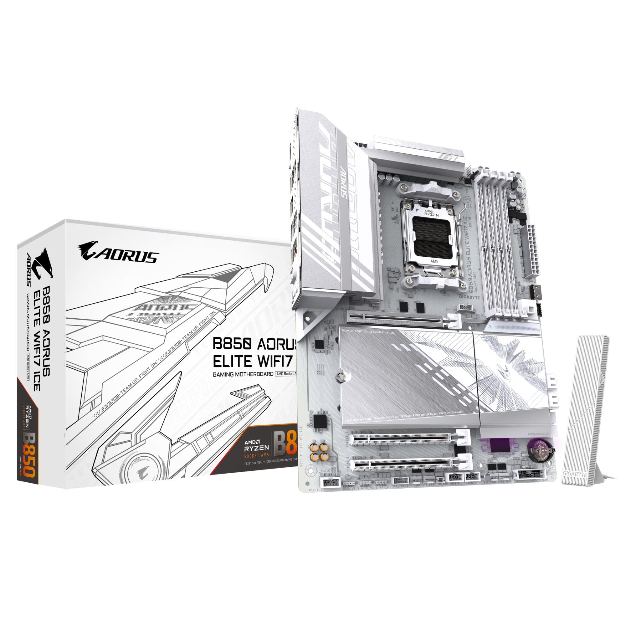 GIGABYTE B850 Aelite WIFI7 ICE материнская плата AM5 DDR5 ATX