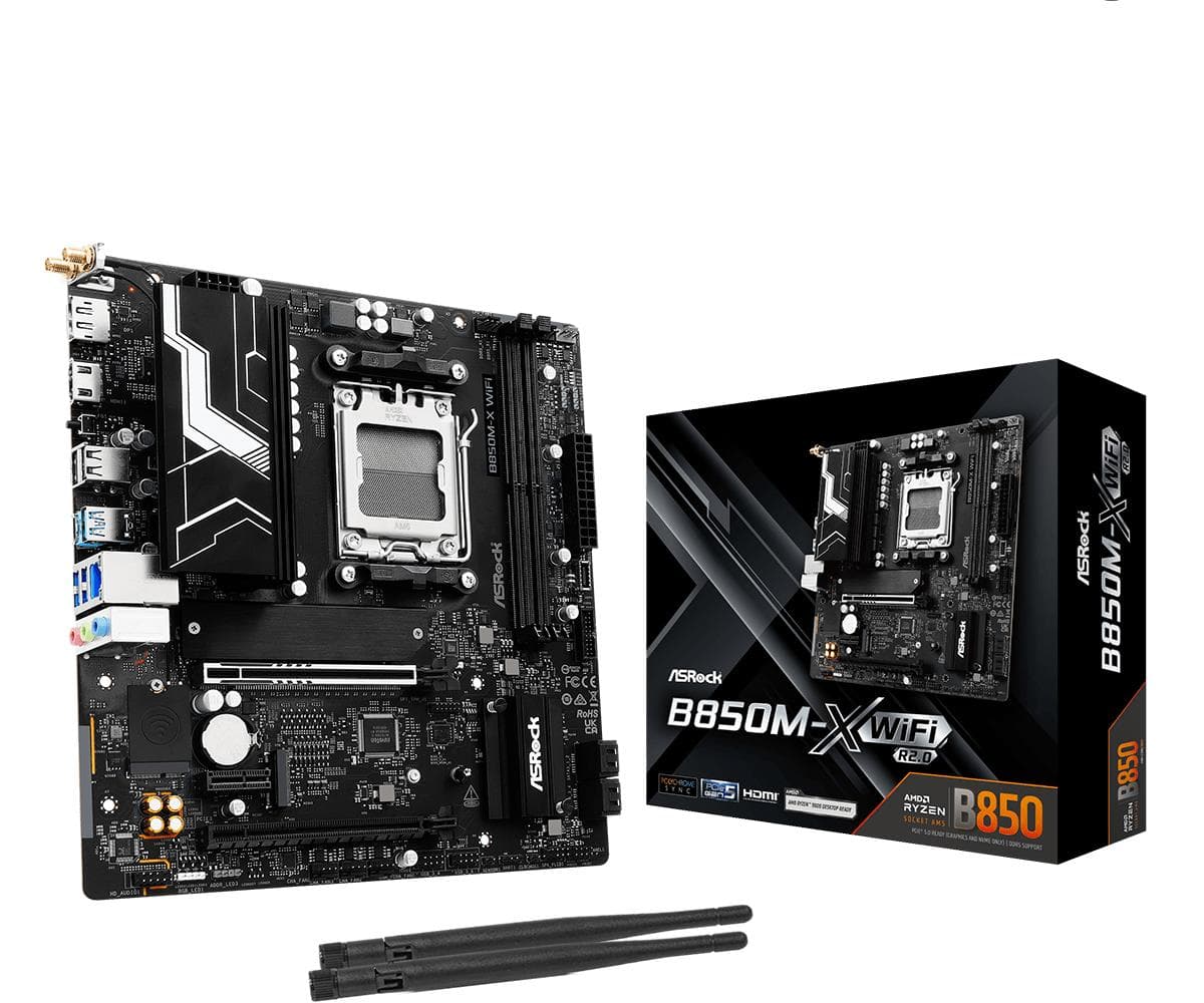 ASROCK B850M-XWIFIR2.0 emaplaat Socket AM5 DDR5