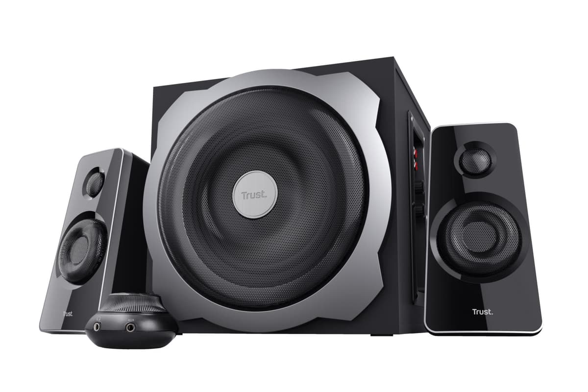 Колонки TRUST TYTAN 2.1 120W чёрные