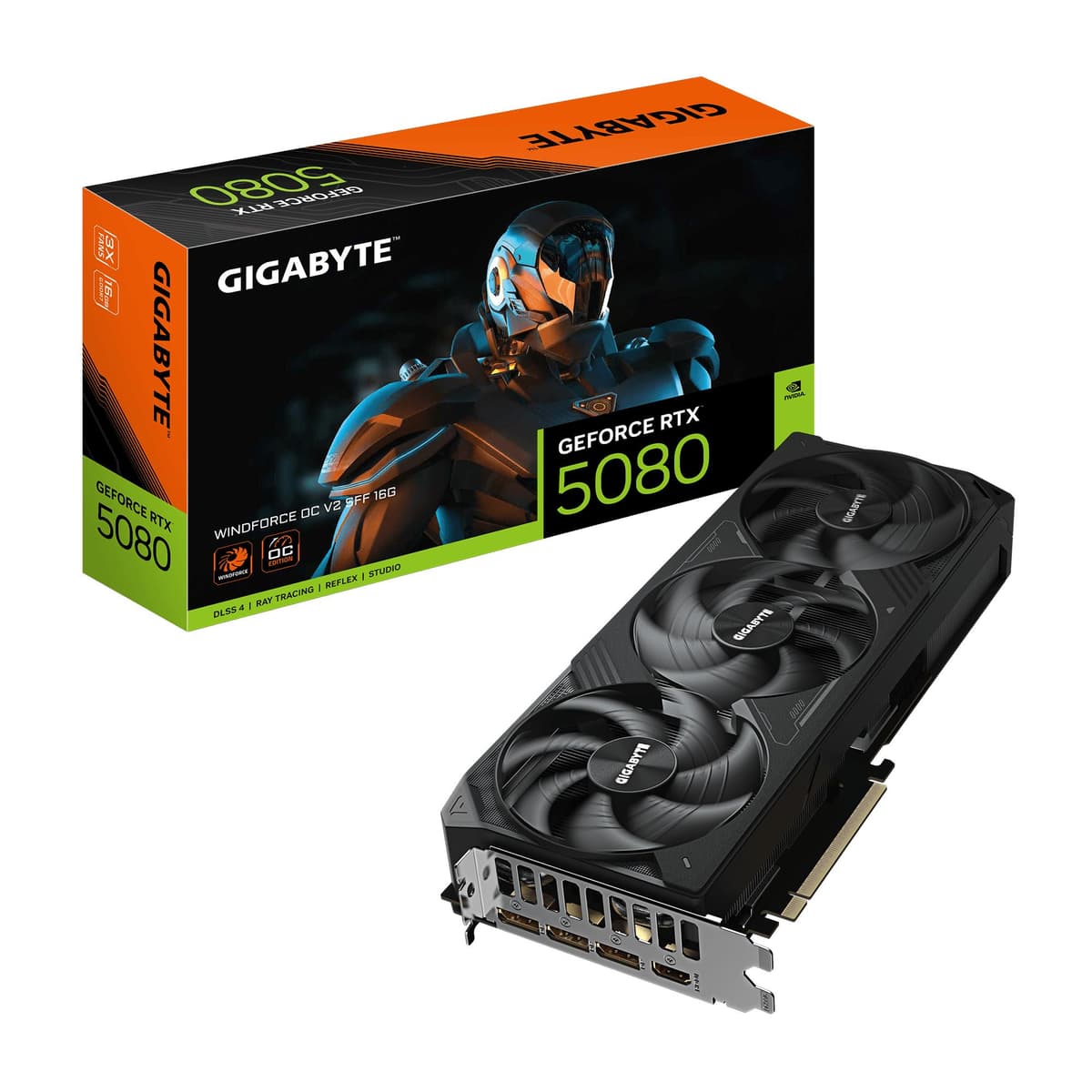 GIGABYTE GeForce RTX 5080 16GB graphics card