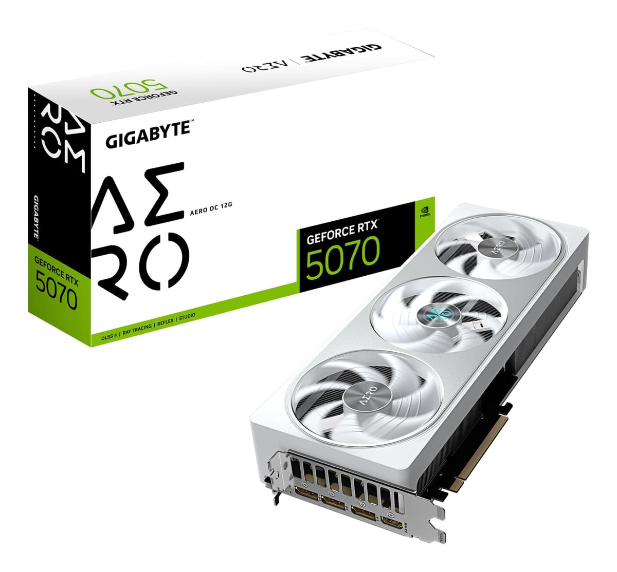 GIGABYTE GeForce RTX 5070 12 ГБ GDDR7 видеокарта для игр