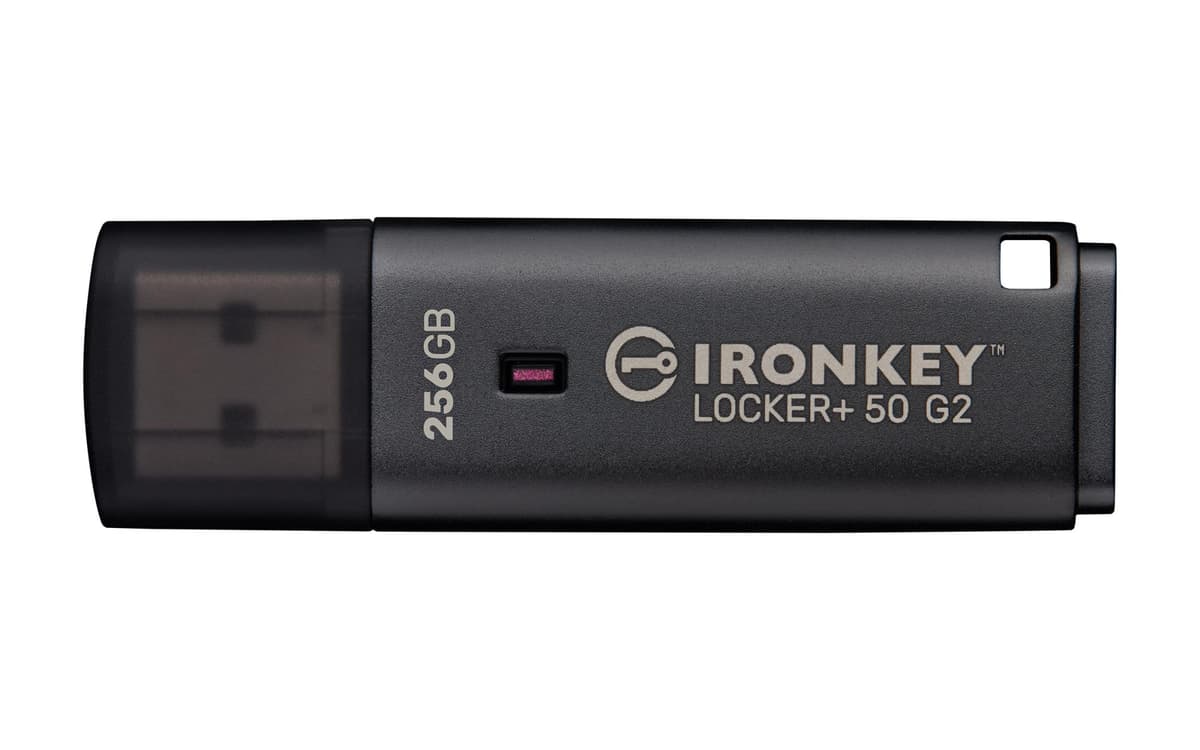 Kingston IronKey Locker+ 50 G2 256GB USB 3.2 mälupulk