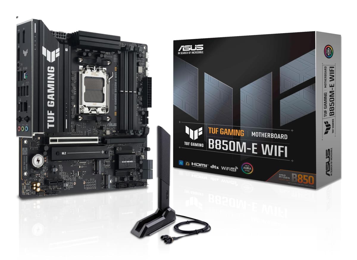 ASUS TUF Gaming B850M-E WiFi материнская плата AMD AM5 DDR5 Micro-ATX