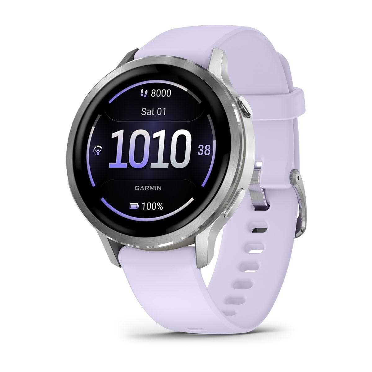 Garmin Venu 4 41mm Silver Smartwatch with AMOLED