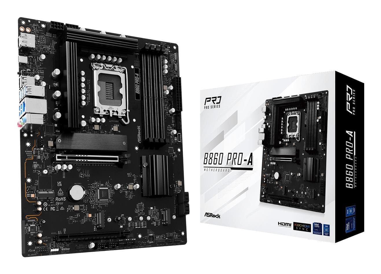 ASROCK B860PRO-A Intel B860 ATX emaplaat DDR5