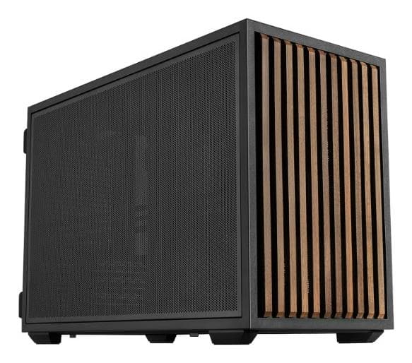 Lian Li B4-mATX Wood arvutikorpus, Mini Tower, must/puit
