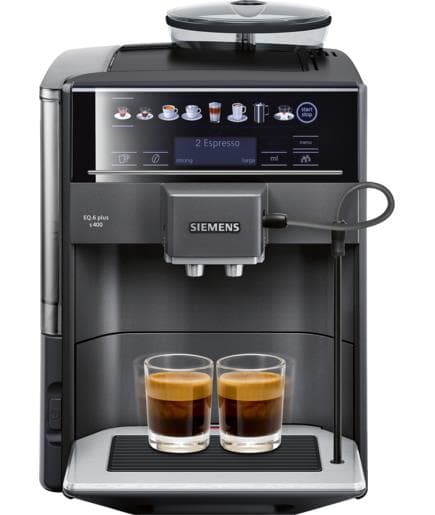 Siemens TE654319RW espresso machine with grinder