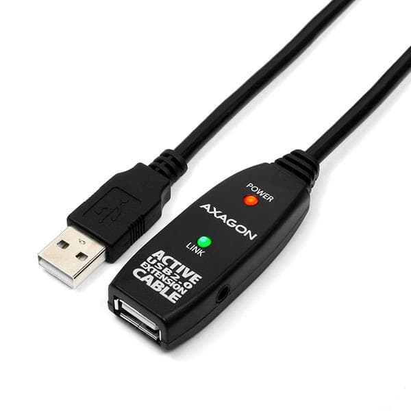 AXAGON ADR-210 USB 2.0 A-M/A-F активный кабель 10м