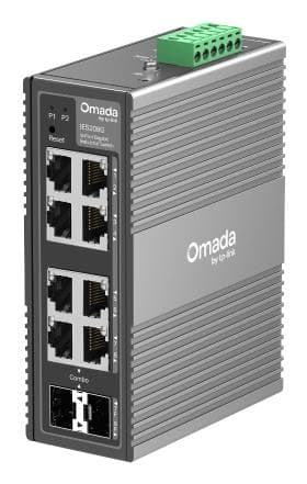 TP-Link Omada IES208G L2 Managed Gigabit Switch 8-Port Industrial