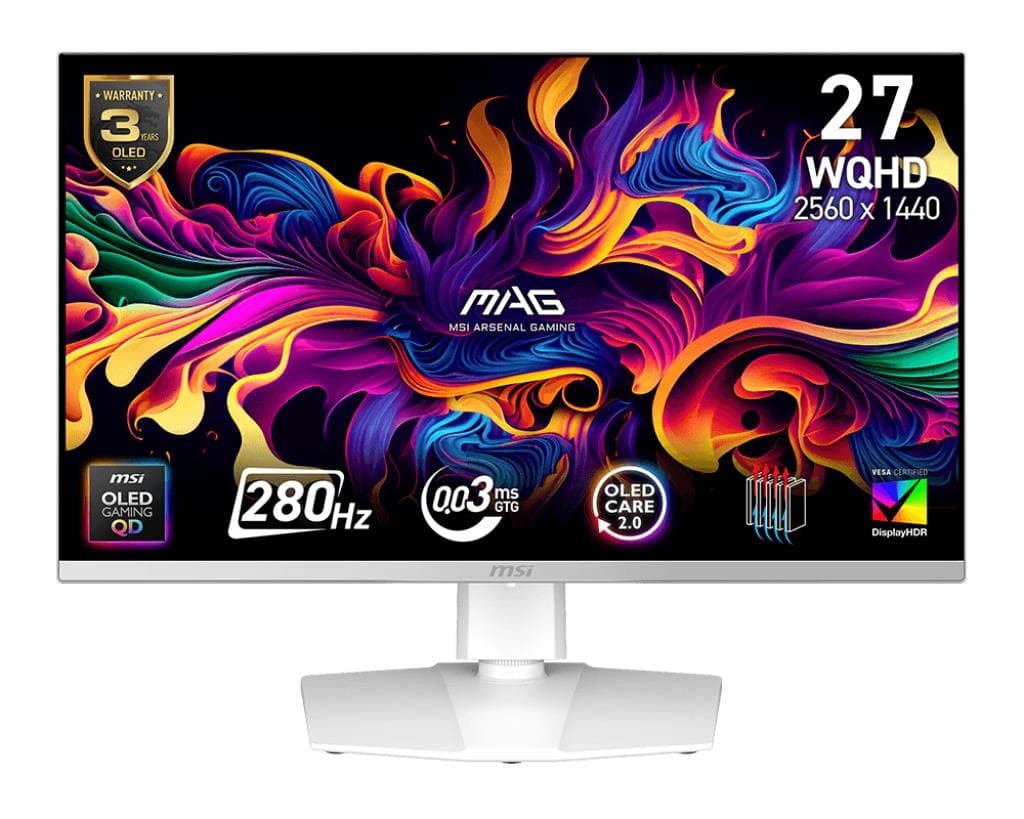 MSI MAG272QPWQD-OLEDX28 26.5" QD-OLED monitor