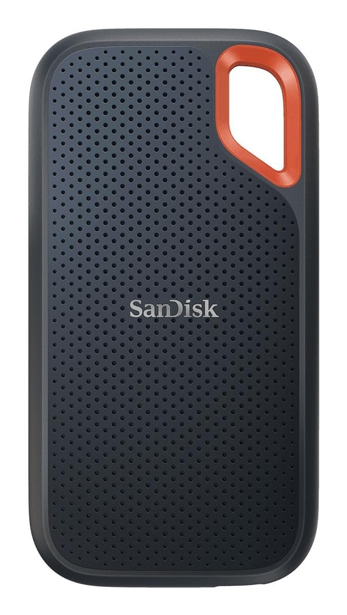 SanDisk Extreme 2TB external SSD with USB 3.2