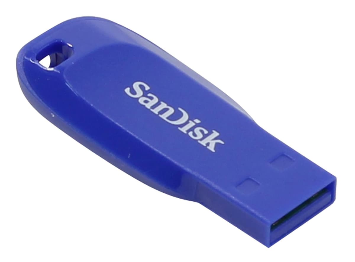SanDisk Cruzer 32GB USB-stick sinine