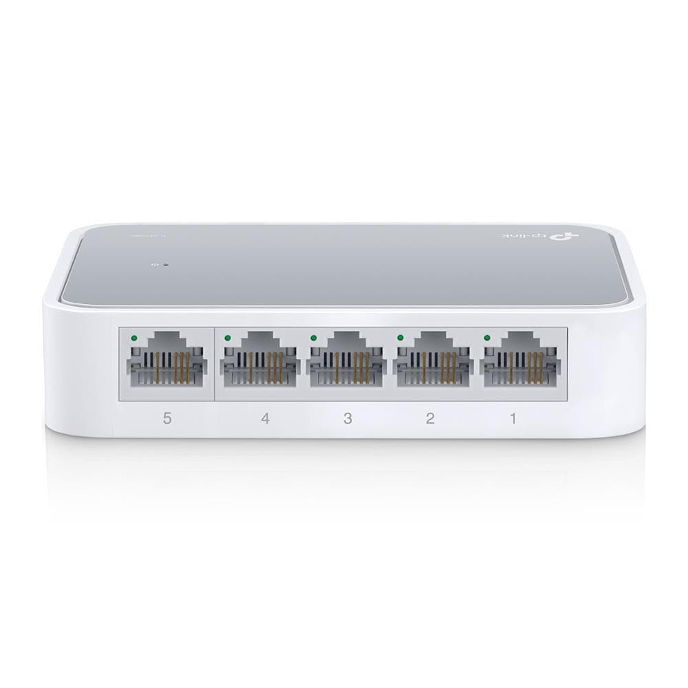 TP-Link TL-SF1005D 5-pordine 10/100 Mbps lauaarvuti switch