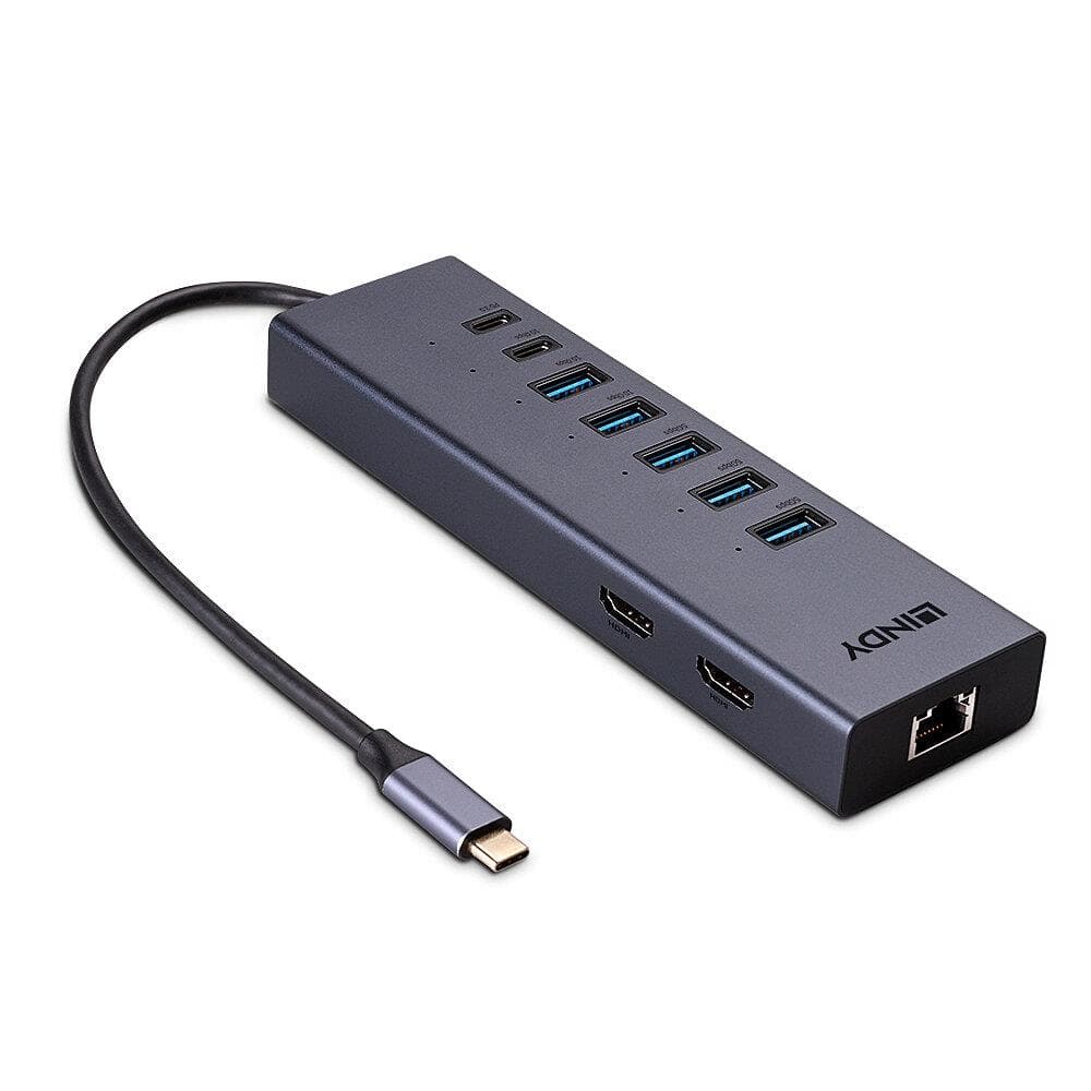 Lindy USB-C docking station DST-Mini Duo 43373