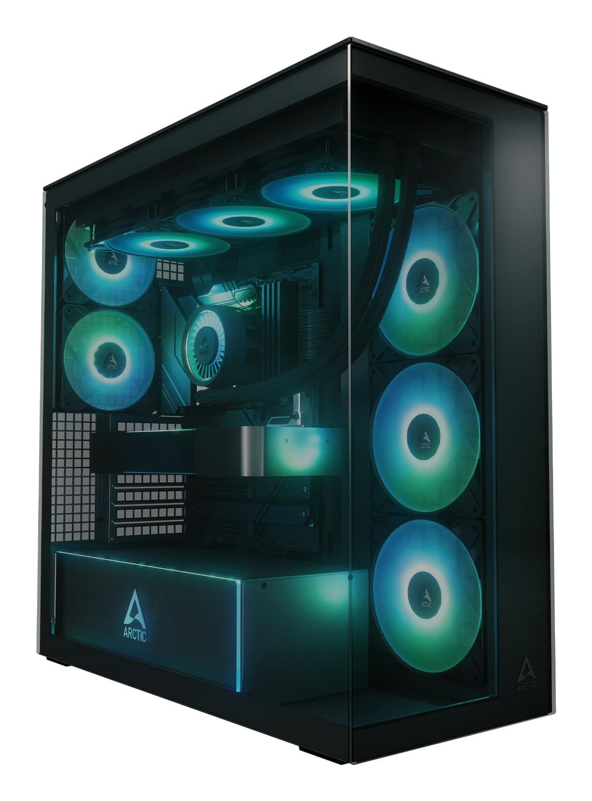 Arctic Xtender EATX Midi Tower PC Case Black