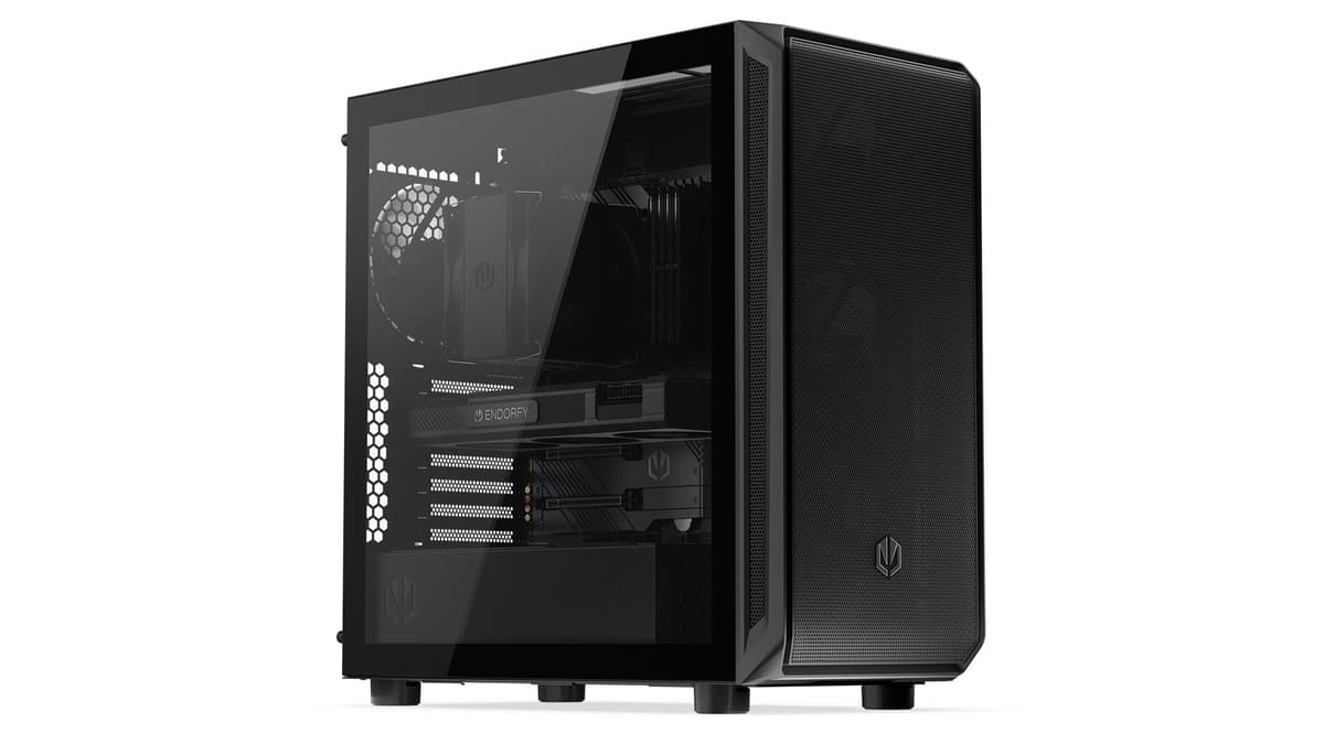 ENDORFY Arx 700 Air must korpus ATX läbipaistva küljepaneelliga