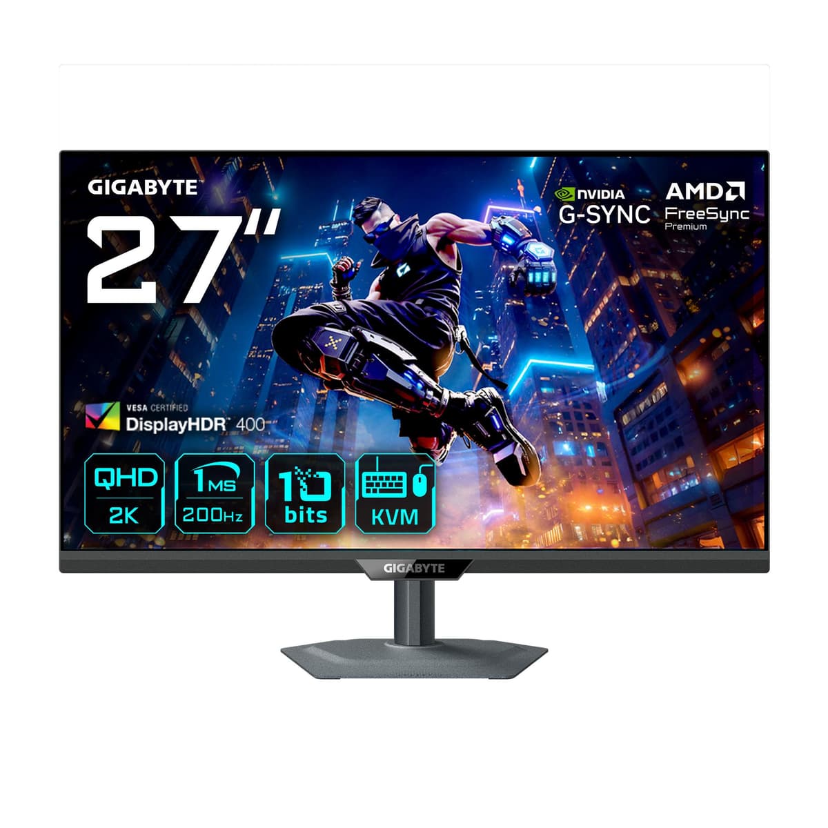 GIGABYTE M27Q2EK 27" Quad HD monitor, 2560x1440, 200Hz