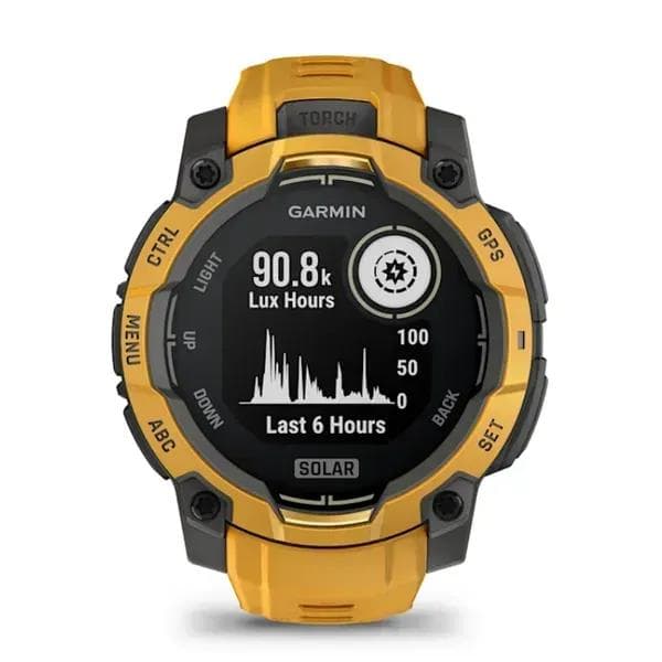 Смарт-часы Garmin Instinct 3 Solar, Sunburst, 010-02934-02