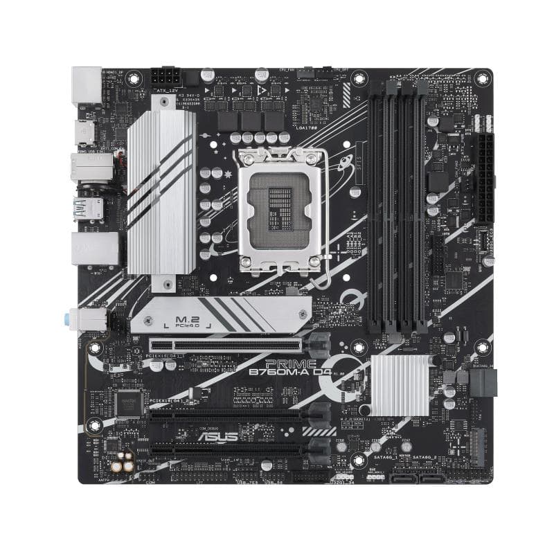 ASUS Prime B760M-A D4-CSM emaplaat LGA1700 DDR4 Micro-ATX