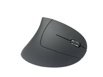MediaRange ergonoomne juhtmeta hiir 6 nupuga, must