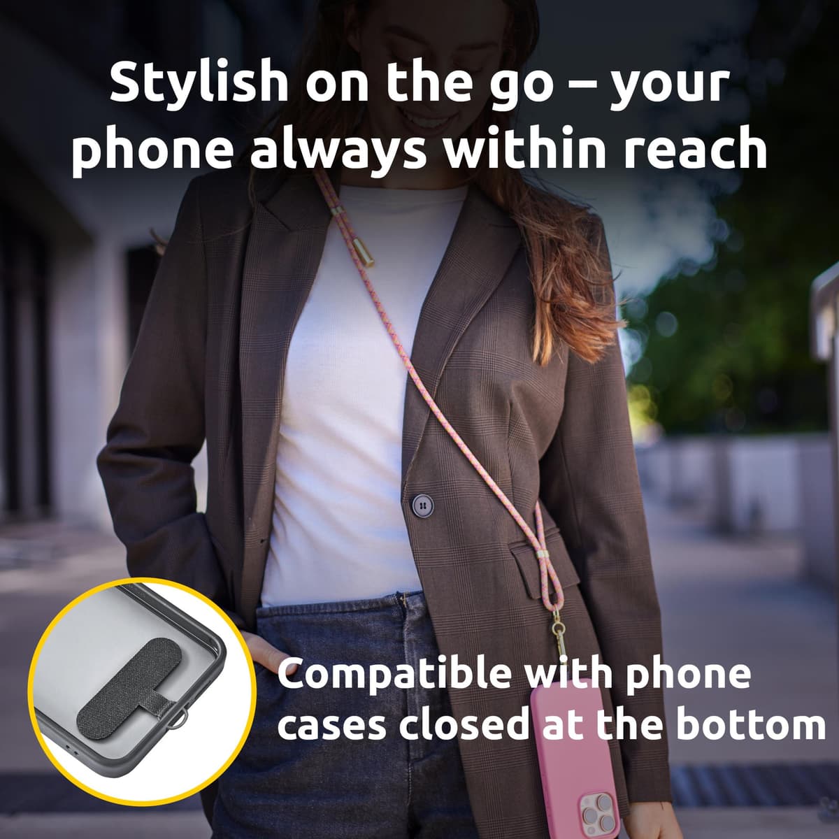 Intenso USB-C to USB-C 1.65m Cable with Lanyard