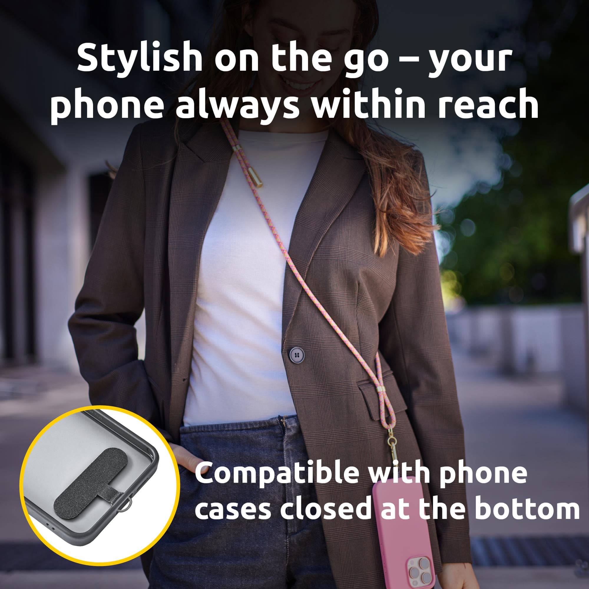 Intenso USB-C to USB-C 1.65m кабель с ремешком