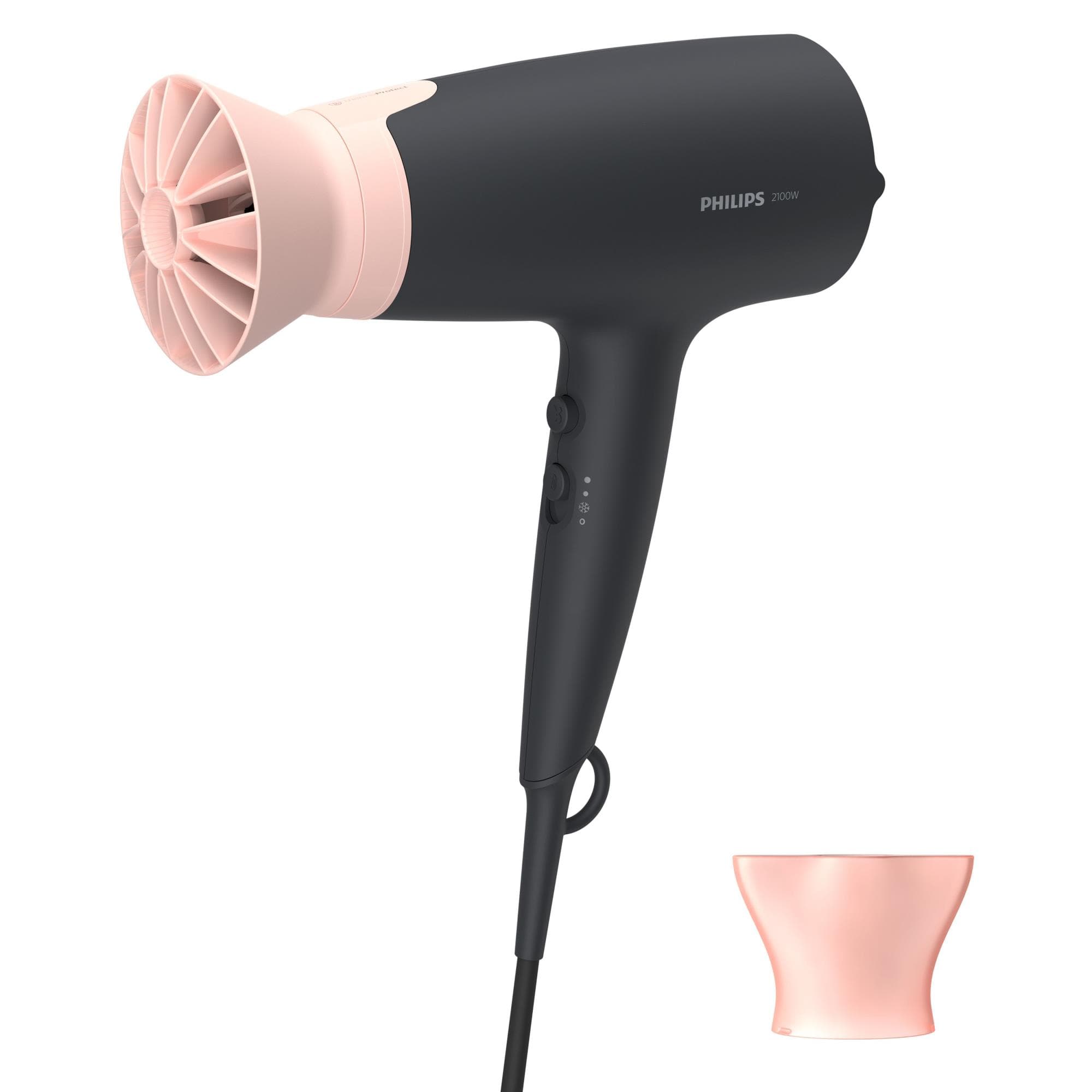 Philips BHD350/10 hair dryer, 2100 W, ionic function, 6 speeds