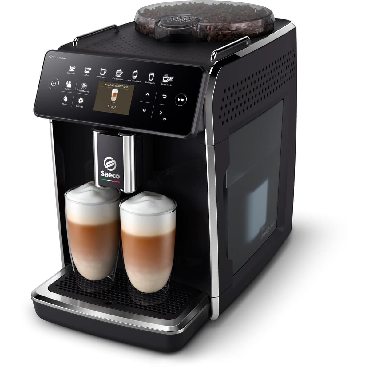 Philips Saeco GranaRoma SM6480/00 эспрессо-машина черная