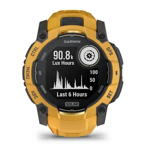 Смарт-часы Garmin Instinct 3 Solar, Sunburst, 010-02935-02