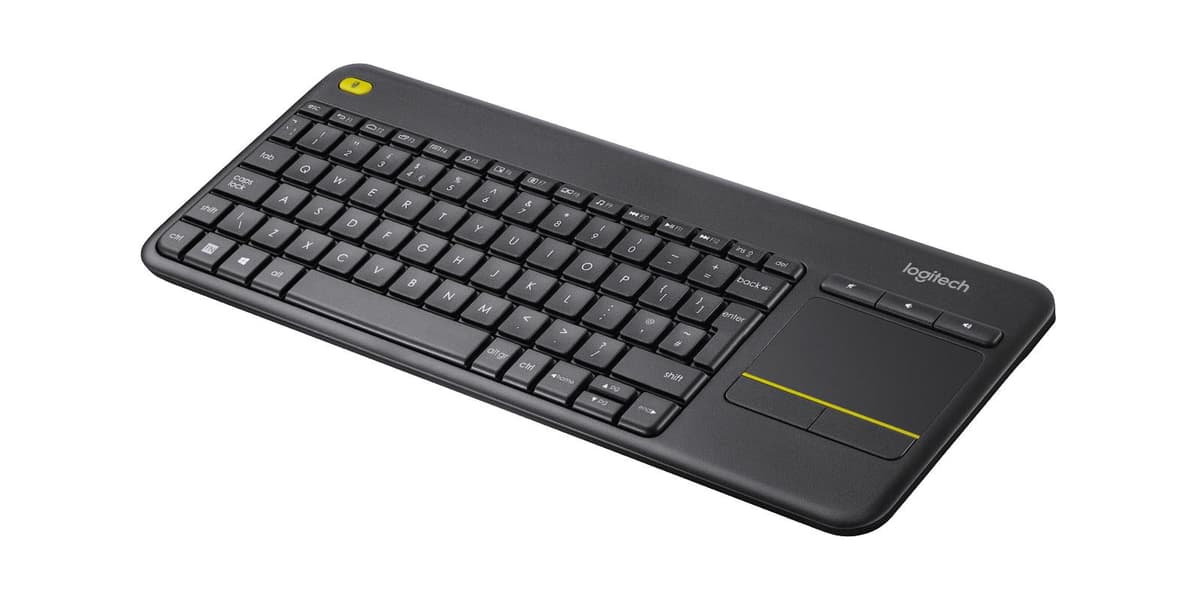 Logitech K400 Plus juhtmeta klaviatuur puutepaneeliga