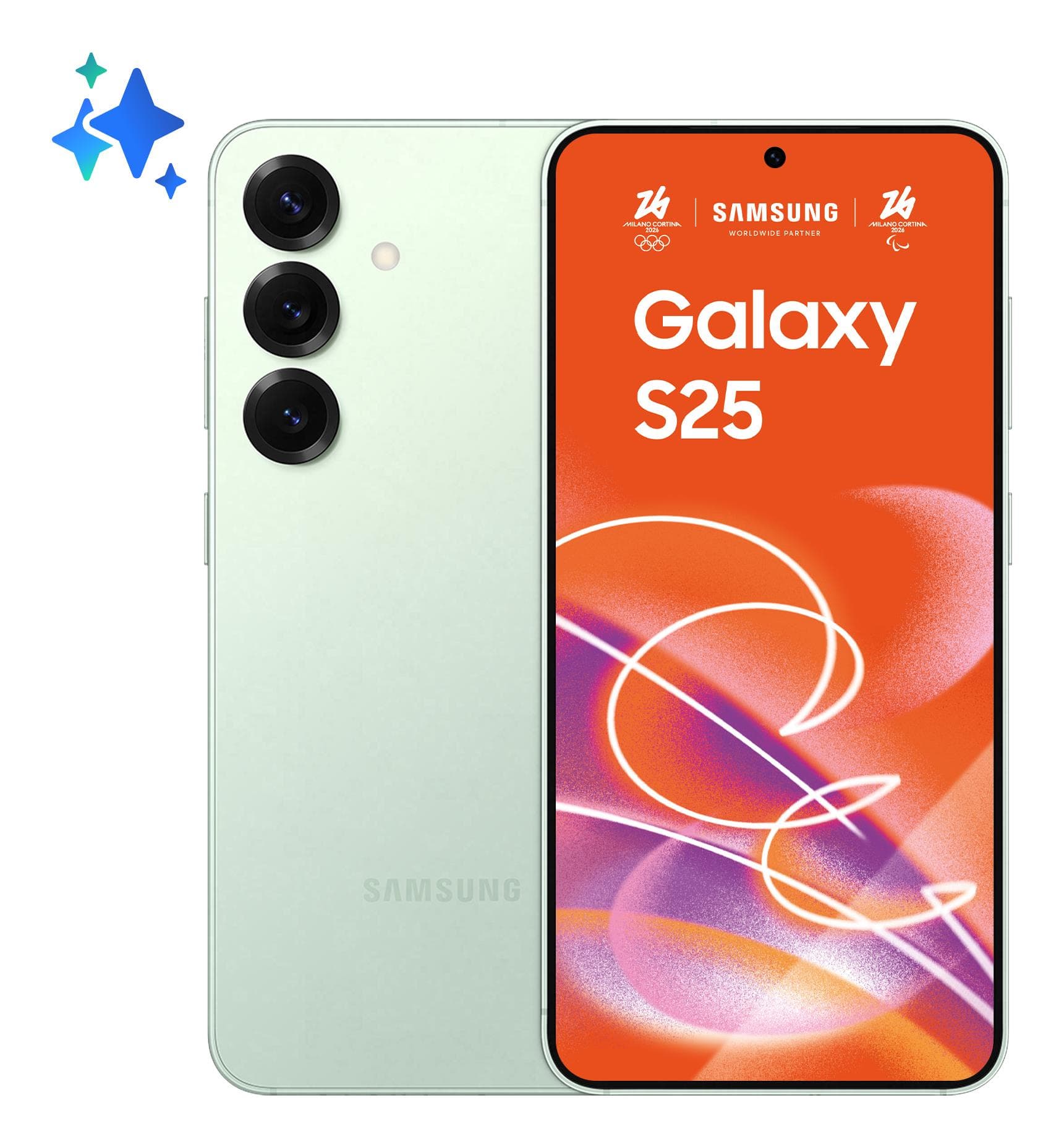 Samsung Galaxy S25 256GB Mint nutitelefon 5G