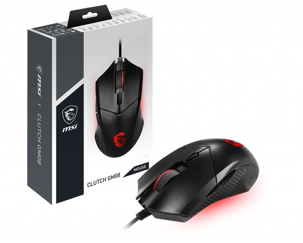 MSI GM08 gaming hiir 4200 DPI USB must