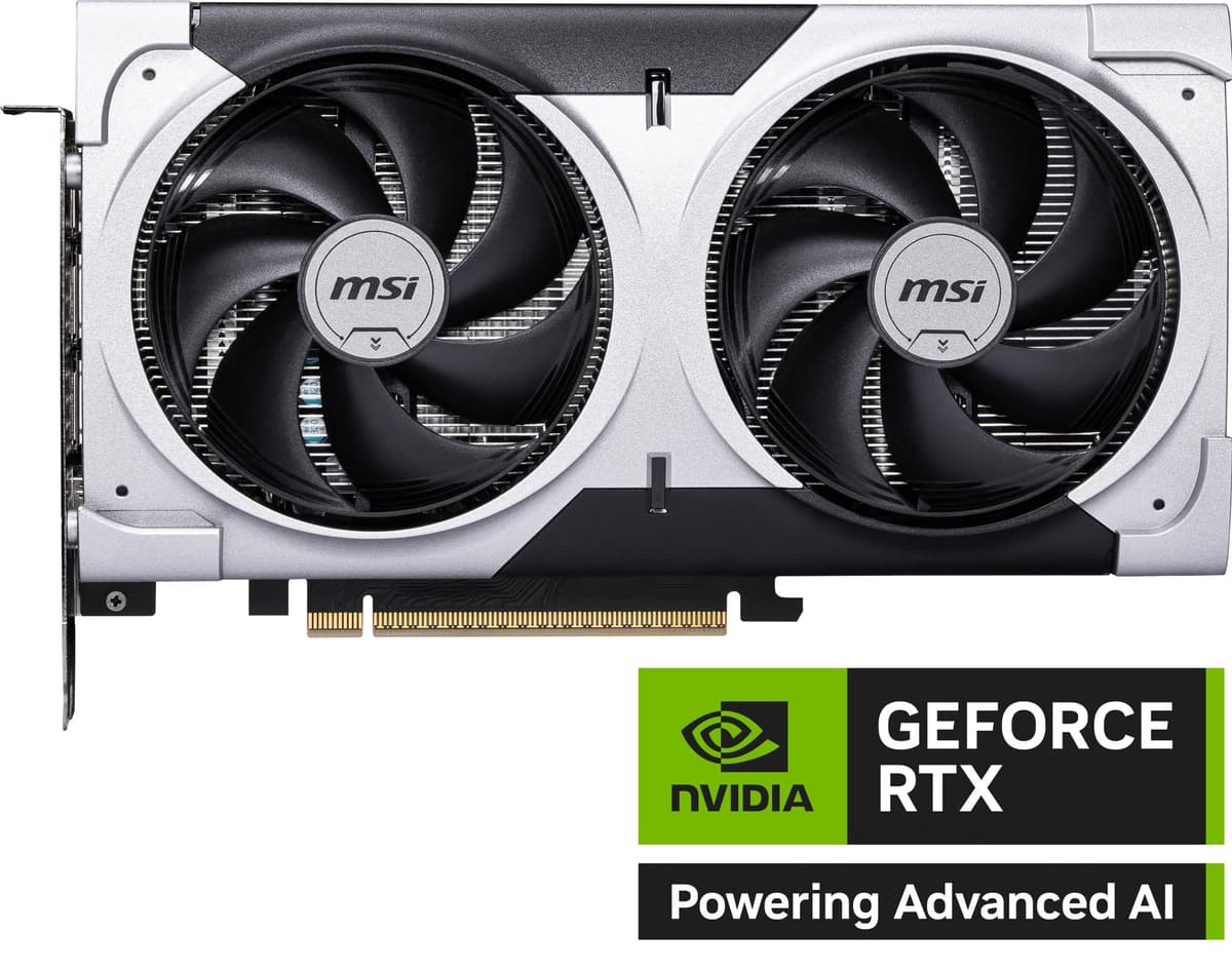 MSI GeForce RTX 5060 Ti Ventus 2X OC 8GB GDDR7 Graphics Card