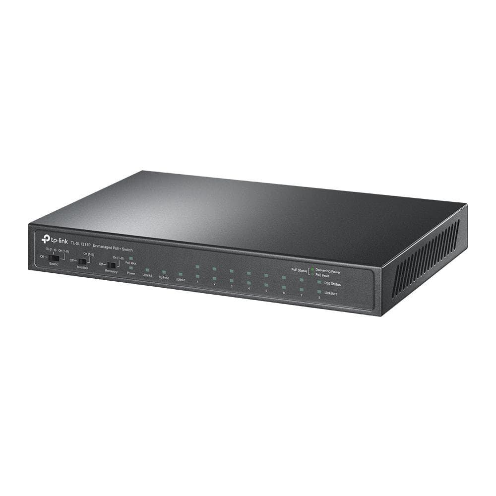 TP-LINK TL-SL1311P võrgulüliti 8x100Mbps PoE+