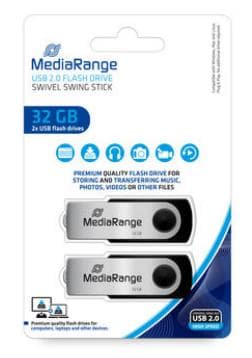 MEDIARANGE MR911-2 32GB USB flash drive must-have