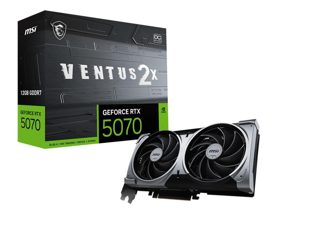 MSI RTX 5070 12GB GDDR7 graafikakaart