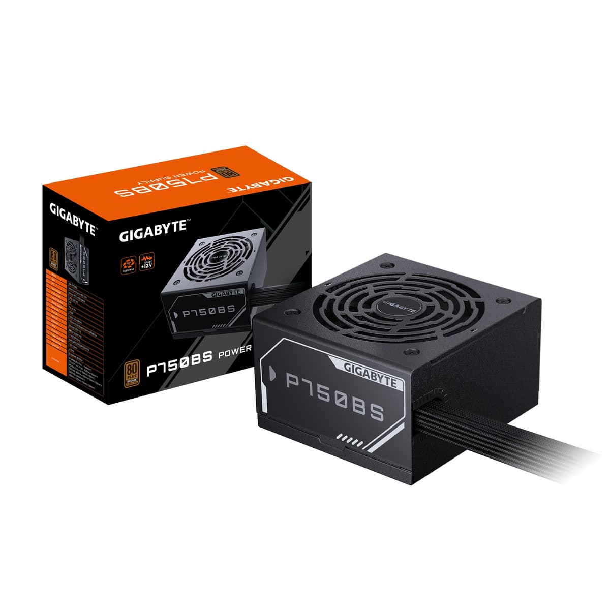 Gigabyte GP-P750BS 750W ATX toiteplokk, 80 PLUS Bronze