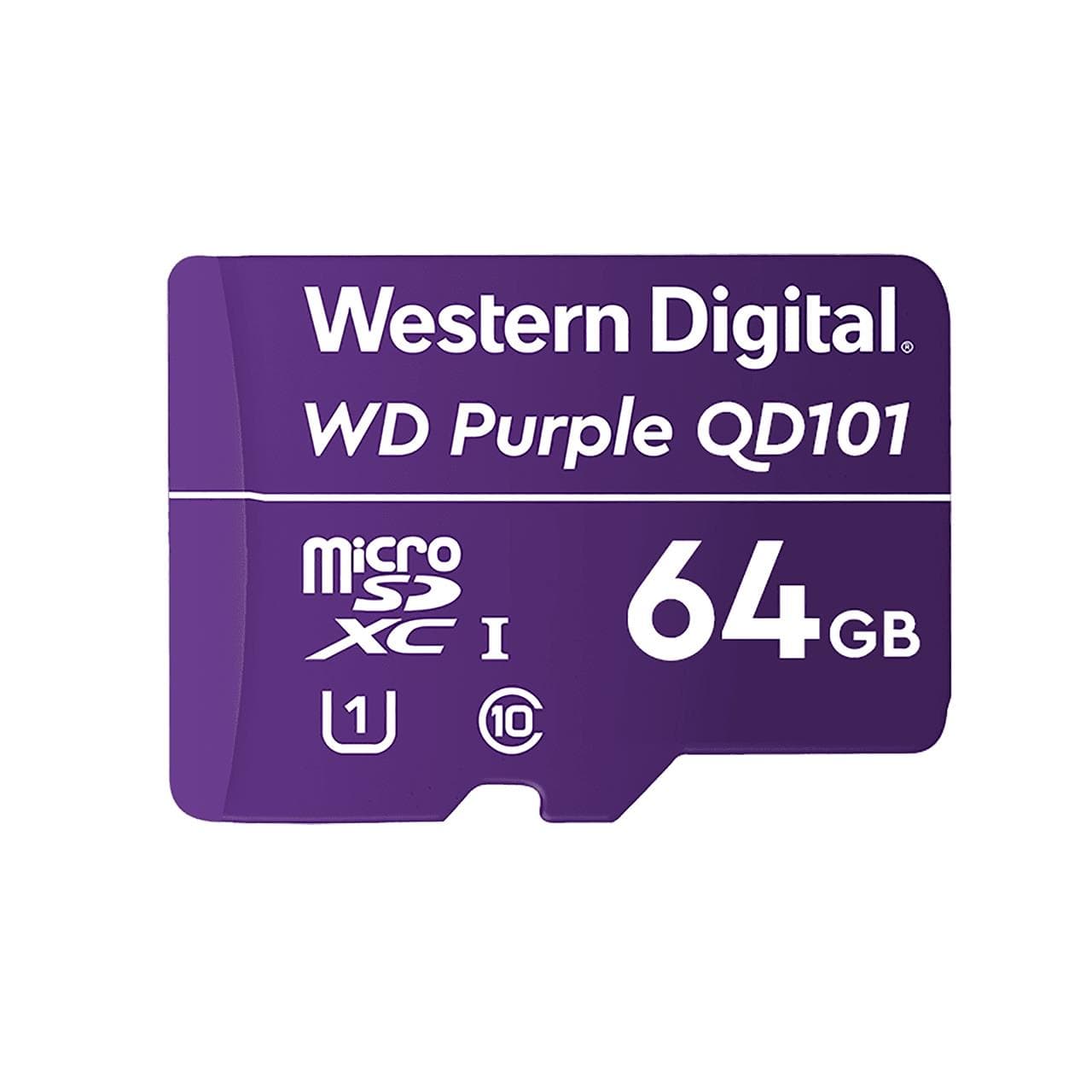 Western Digital 64GB MicroSDXC Memory Card Class 10