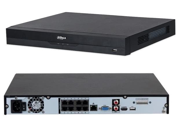 Dahua NVR4208-8P-EI 8-канальный сетевой видеорегистратор с PoE