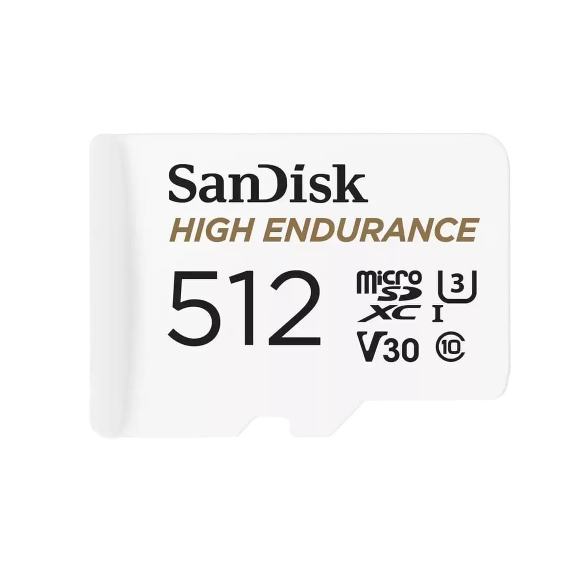 SanDisk 512GB MicroSDXC UHS-3 Memory Card Class 10
