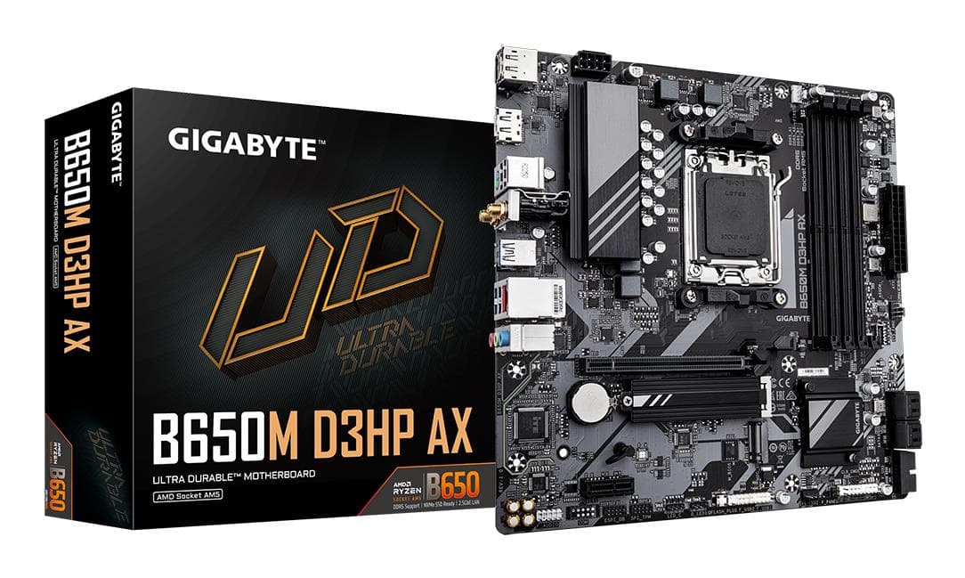 GIGABYTE B650MD3HPAX1.3 micro-ATX emaplaadi komplekt
