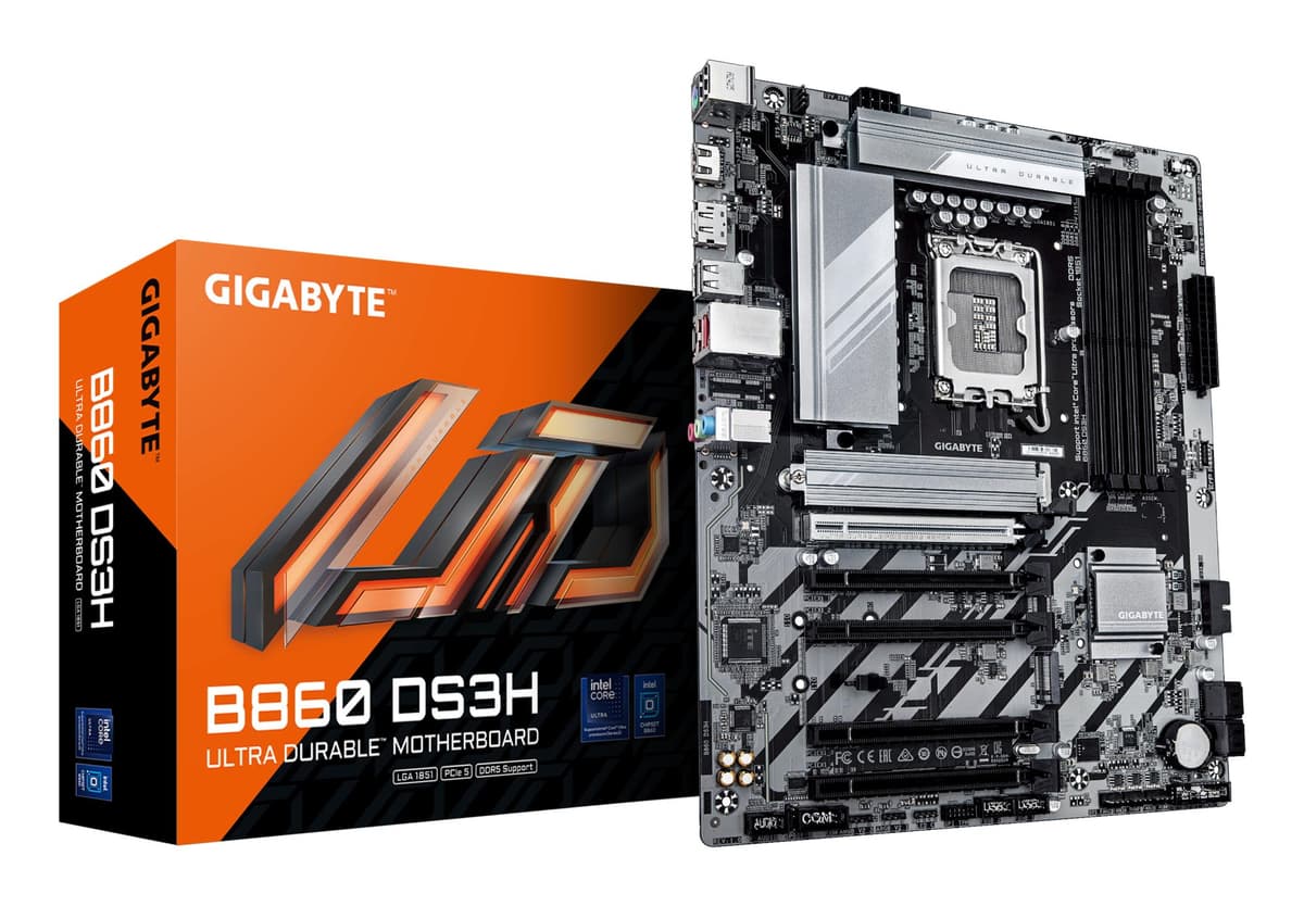 GIGABYTE B860DS3H материнская плата LGA1851 DDR5 ATX
