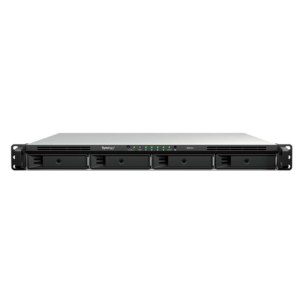 Synology RS826+ 4-Bay NAS Storage 1U Rackmount