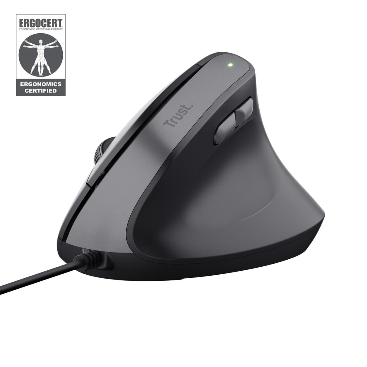 TRUST Bayo II эргономичная мышь USB 2400 DPI